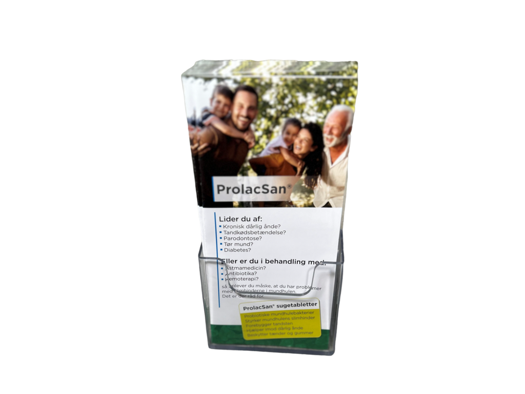 Brochure holder M65 - 1 room.