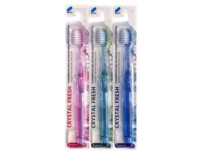 Crystal Fresh toothbrushes
