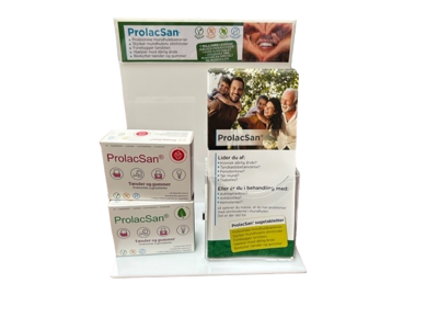 ProlacSan display holder. 