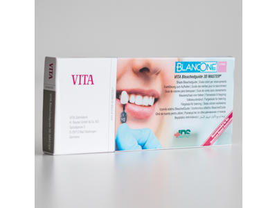 BlancOne® Vita 3D Master bleach color scale 