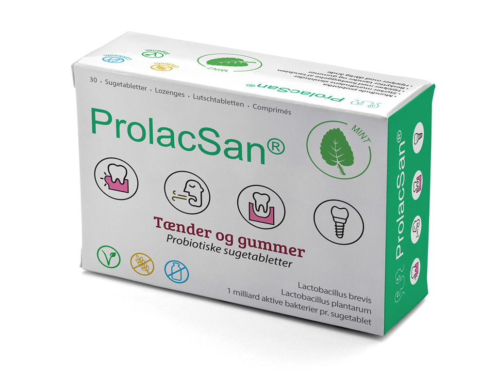 ProlacSan sugetablet, mint, DK, 30 stk.